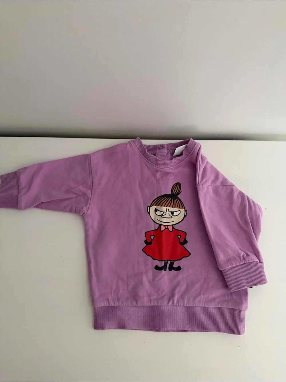 Moomin Little Myy Character Two Piece Girls' Pink Sweatshirt and Leggings (2)